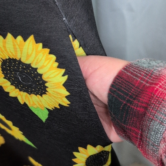 Simply Southern Sunflower Print Midi Dress - Picture 5 of 7